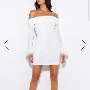 Need Main Style Mini Dress White